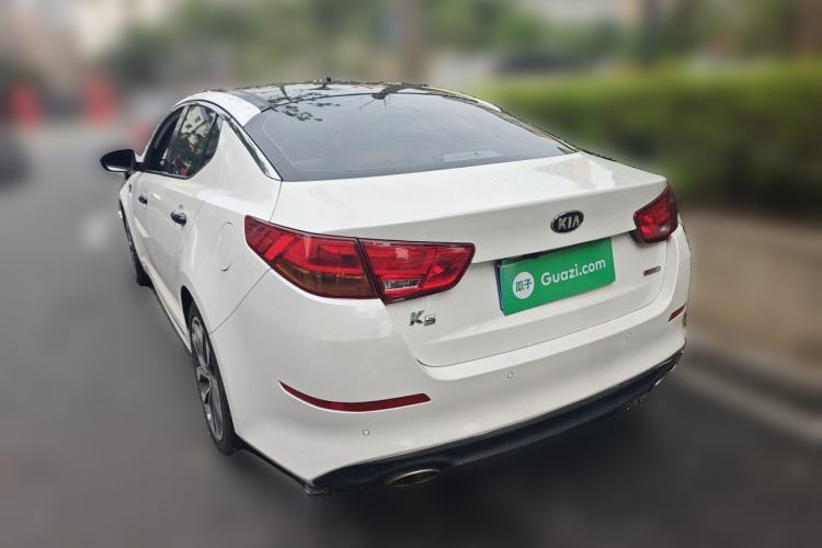 Used Kia K5 2014 2.0L Automatic LUXURY Rear Left 45 Deg