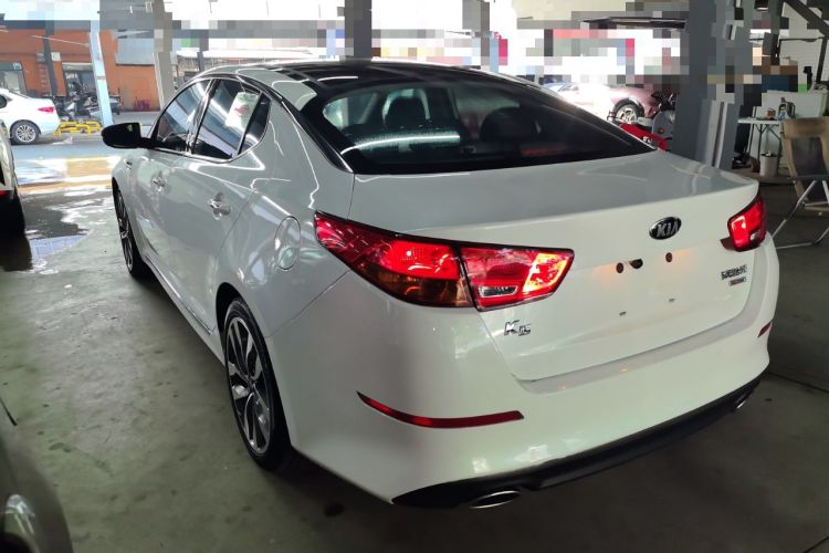 Used Kia K5 2014 2.0L Automatic LUXURY Rear Left 45 Deg