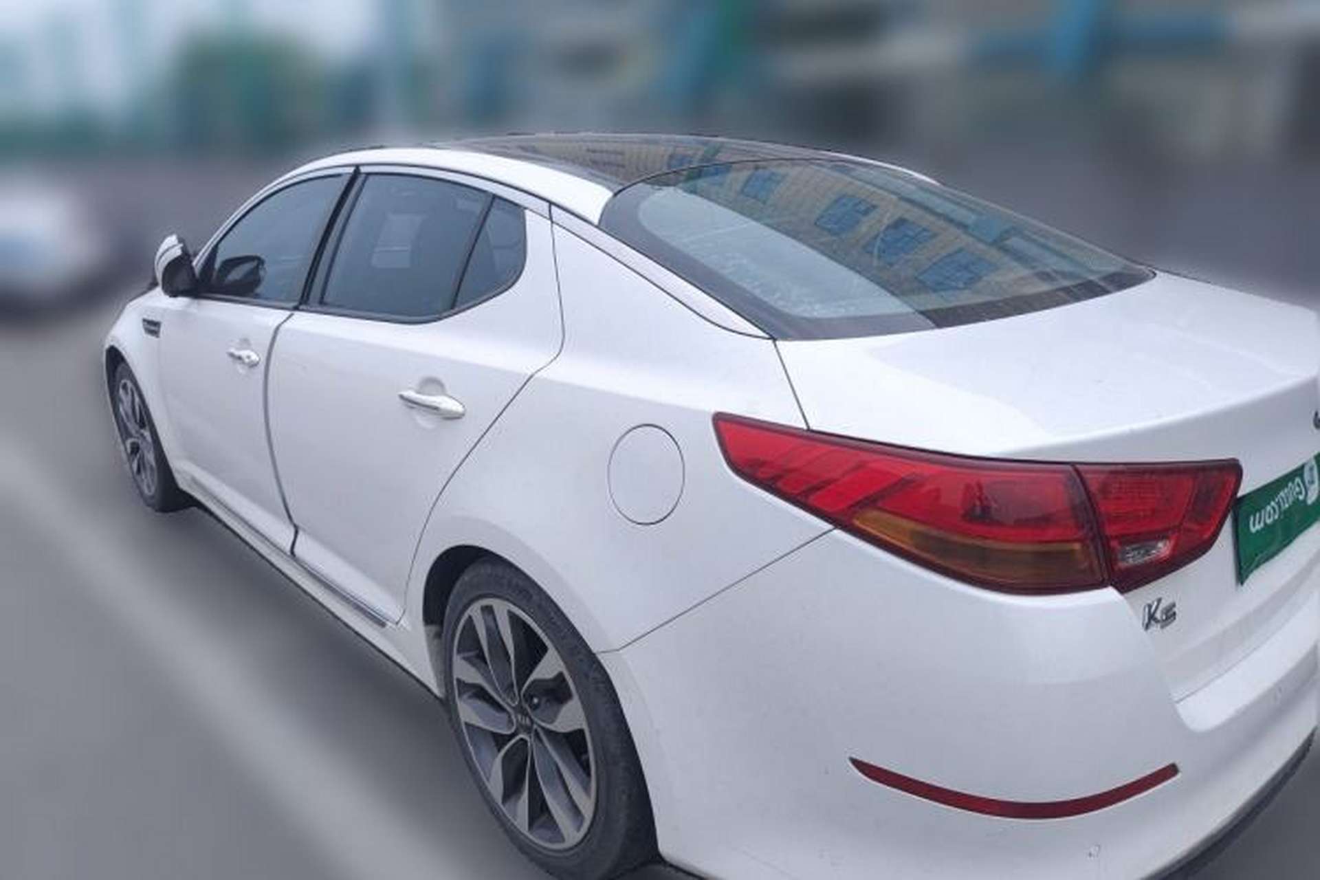 Used Kia K5 2014 2.0L Automatic LUXURY Rear Left 45 Deg