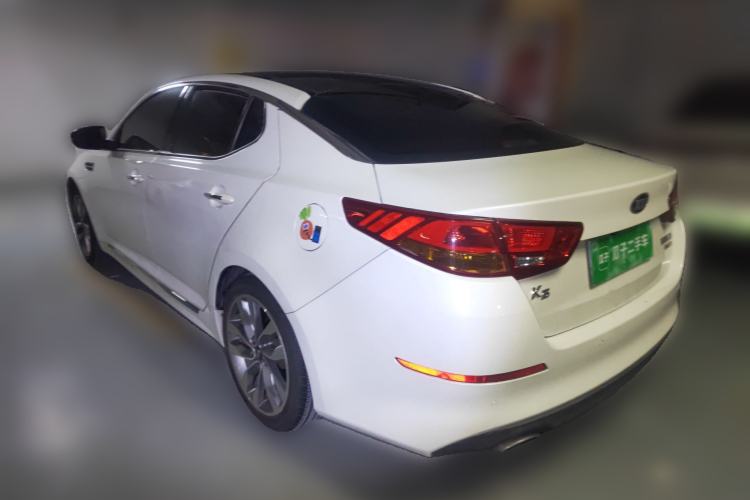 Used Kia K5 2014 2.0L Automatic LUXURY Rear Left 45 Deg