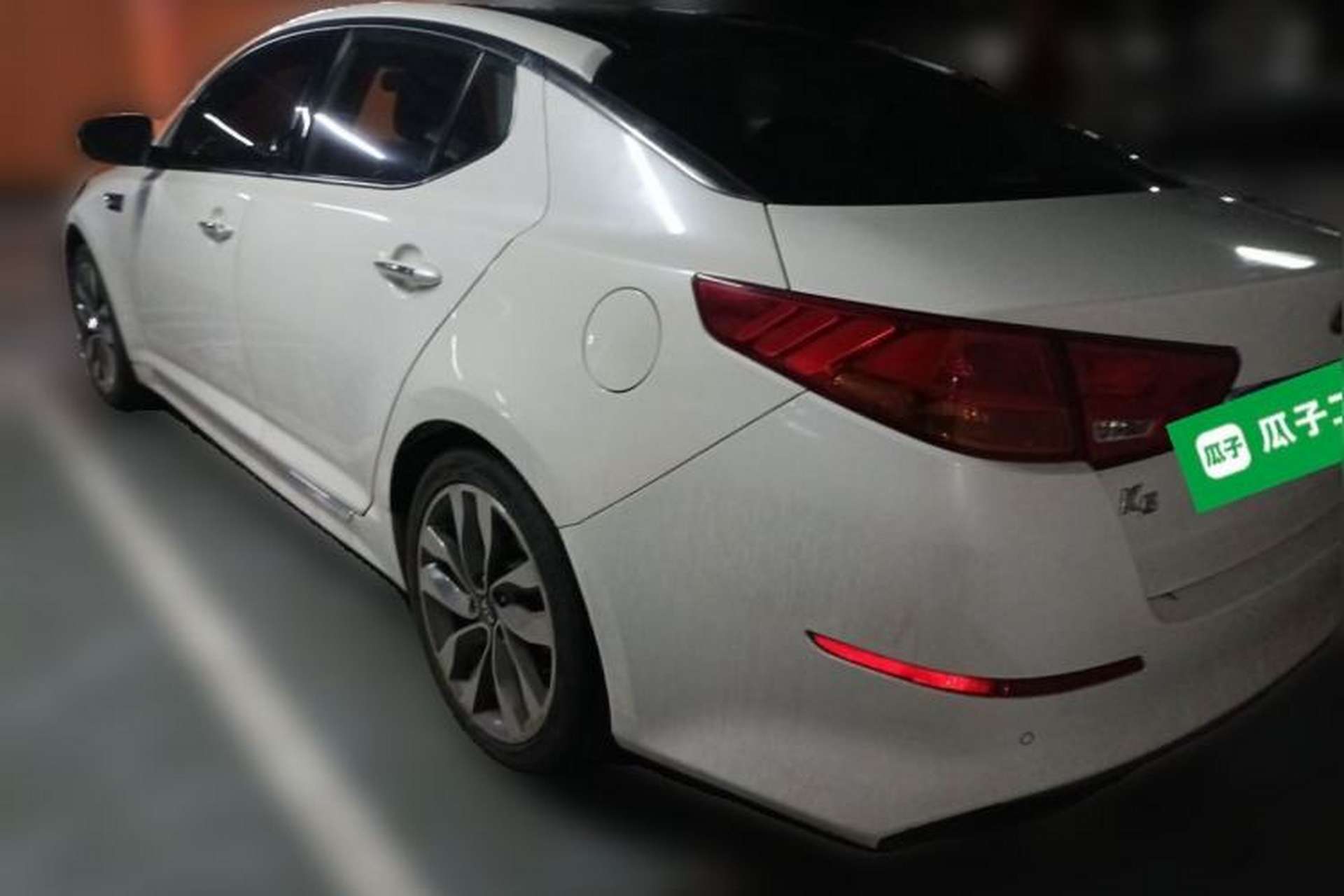 Used Kia K5 2014 2.0L Automatic LUXURY Rear Left 45 Deg