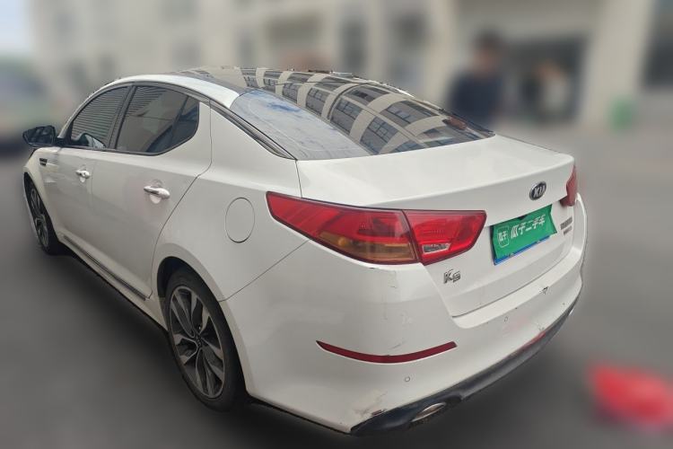Used Kia K5 2014 2.0L Automatic LUXURY Rear Left 45 Deg