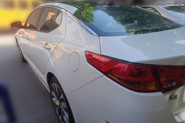 Used Kia K5 2014 2.0L Automatic LUXURY Rear Left 45 Deg