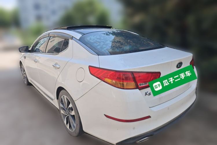Used Kia K5 2014 2.0L Automatic LUXURY Rear Left 45 Deg