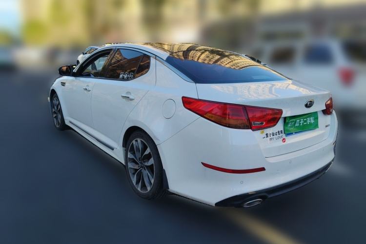Used Kia K5 2014 2.0L Automatic LUXURY Rear Left 45 Deg