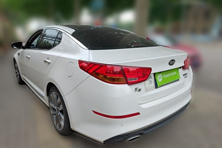 Used Kia K5 2014 2.0L Automatic LUXURY Rear Left 45 Deg