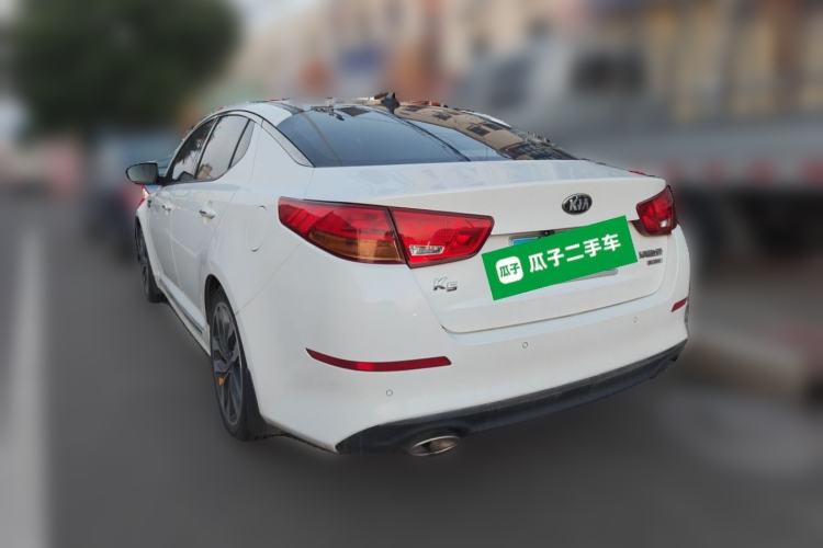 Used Kia K5 2014 2.0L Automatic LUXURY Rear Left 45 Deg