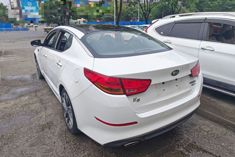 Used Kia K5 2014 2.0L Automatic LUXURY Rear Left 45 Deg