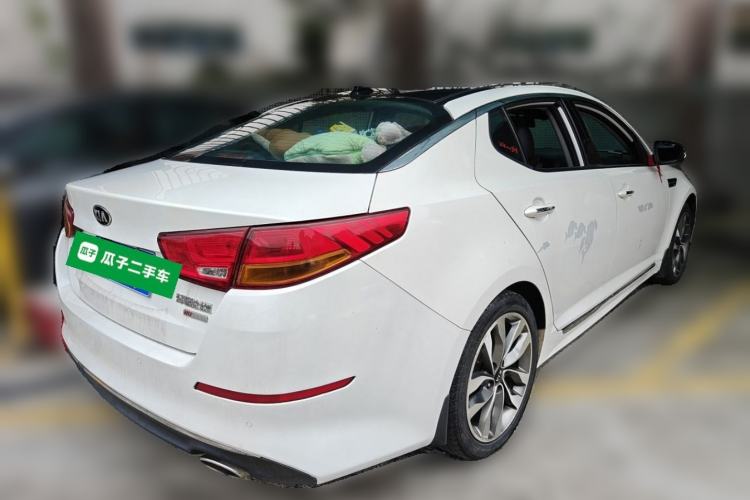 Used Kia K5 2014 2.0L Automatic LUXURY Rear Right 45 Deg