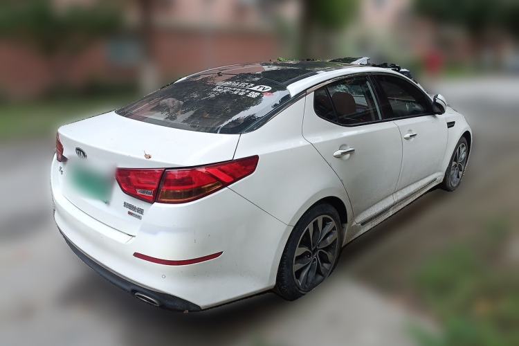 Used Kia K5 2014 2.0L Automatic LUXURY Rear Right 45 Deg
