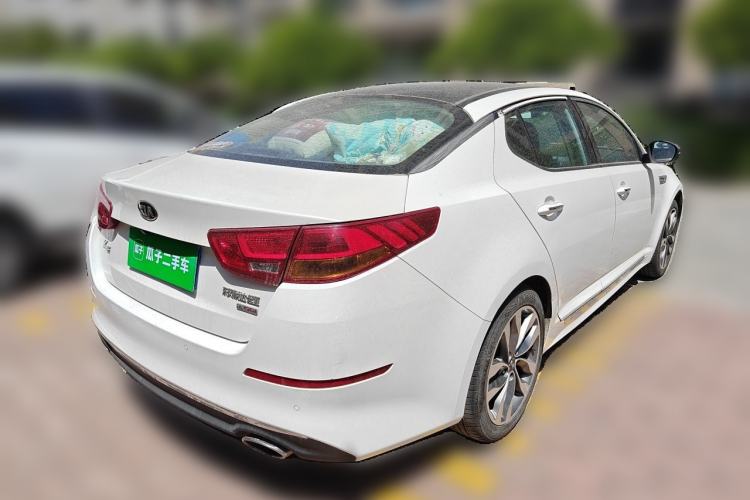 Used Kia K5 2014 2.0L Automatic LUXURY Rear Right 45 Deg