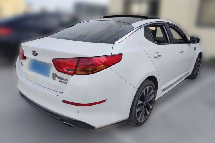 Used Kia K5 2014 2.0L Automatic LUXURY Rear Right 45 Deg