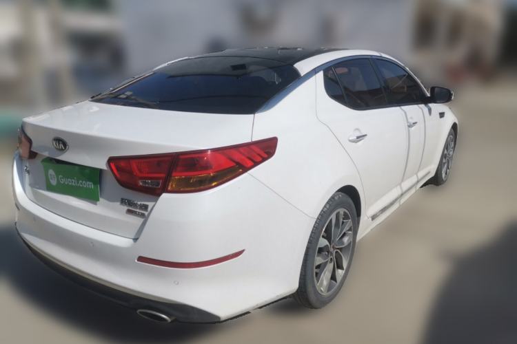 Used Kia K5 2014 2.0L Automatic LUXURY Rear Right 45 Deg