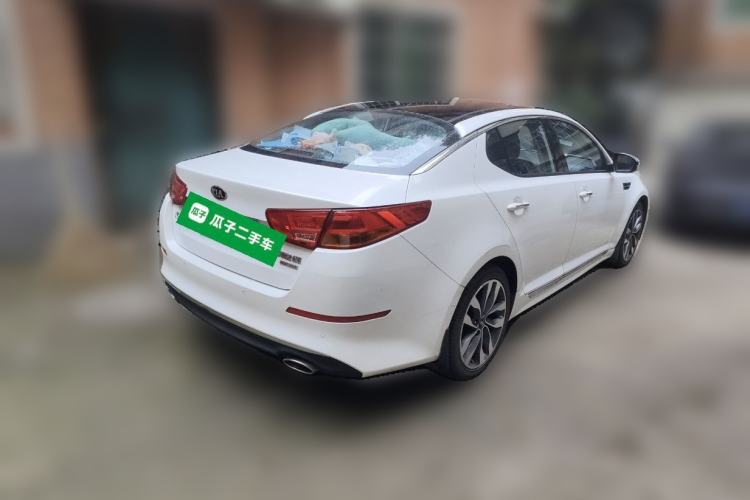 Used Kia K5 2014 2.0L Automatic LUXURY Rear Right 45 Deg