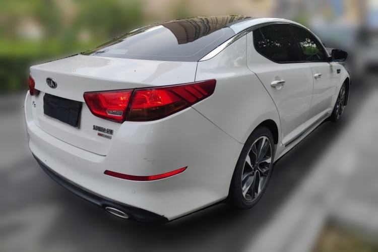 Used Kia K5 2014 2.0L Automatic LUXURY Rear Right 45 Deg