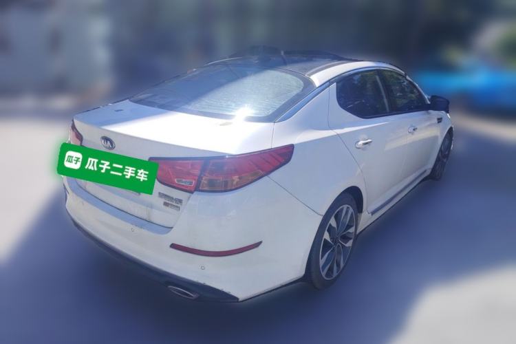 Used Kia K5 2014 2.0L Automatic LUXURY Rear Right 45 Deg
