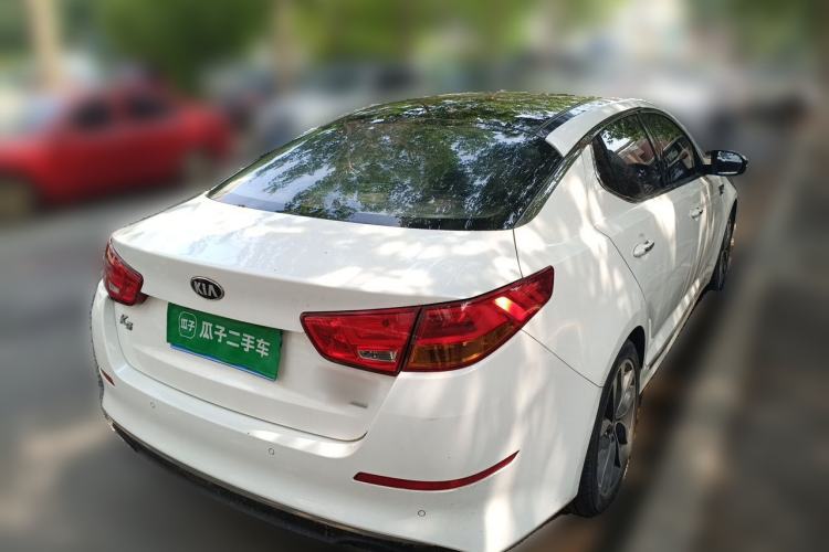 Used Kia K5 2014 2.0L Automatic LUXURY Rear Right 45 Deg