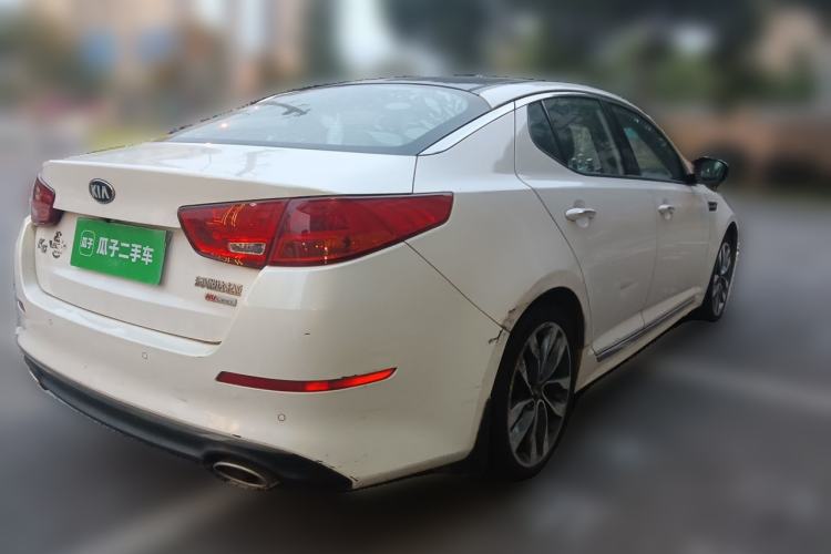 Used Kia K5 2014 2.0L Automatic LUXURY Rear Right 45 Deg