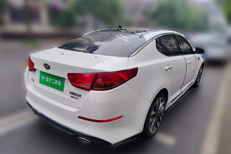 Used Kia K5 2014 2.0L Automatic LUXURY Rear Right 45 Deg