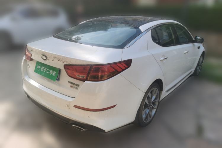 Used Kia K5 2014 2.0L Automatic LUXURY Rear Right 45 Deg