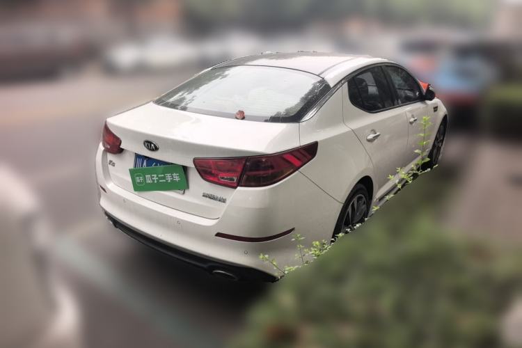 Used Kia K5 2014 2.0L Automatic LUXURY Rear Right 45 Deg