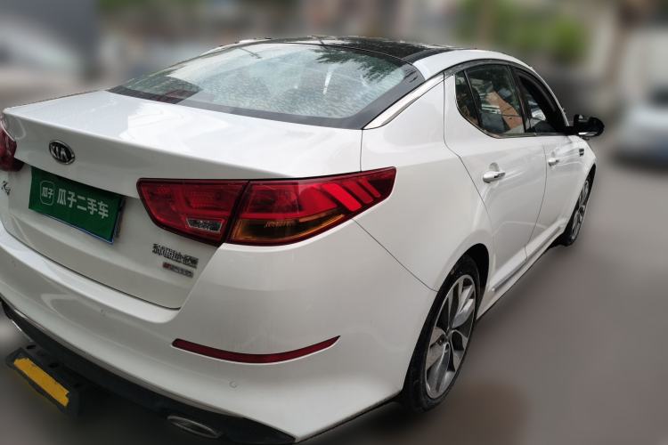 Used Kia K5 2014 2.0L Automatic LUXURY Rear Right 45 Deg