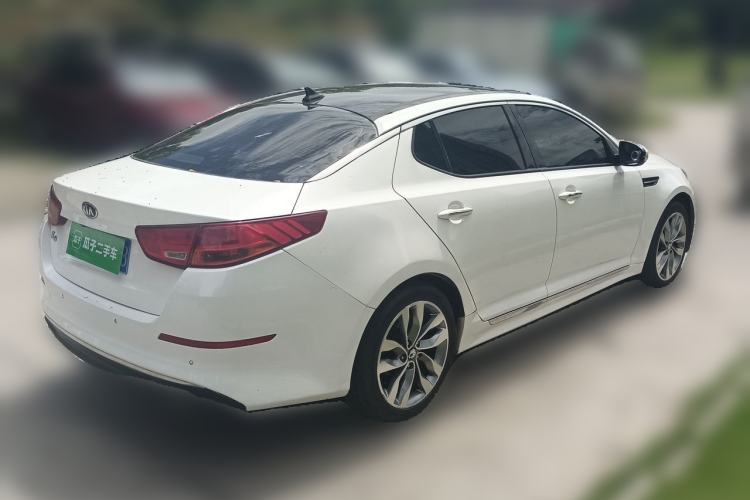 Used Kia K5 2014 2.0L Automatic LUXURY Rear Right 45 Deg