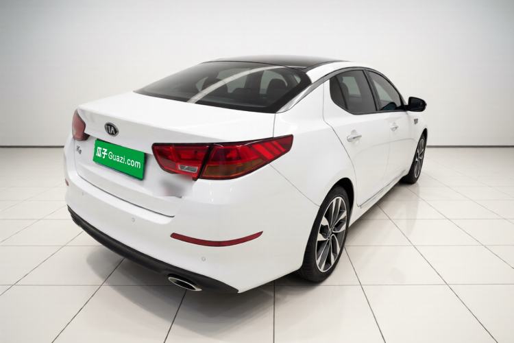 Used Kia K5 2014 2.0L Automatic LUXURY Rear Right 45 Deg