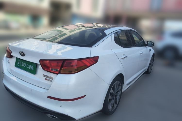 Used Kia K5 2014 2.0L Automatic LUXURY Rear Right 45 Deg