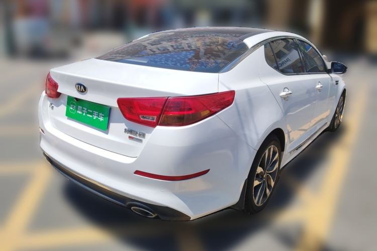 Used Kia K5 2014 2.0L Automatic LUXURY Rear Right 45 Deg