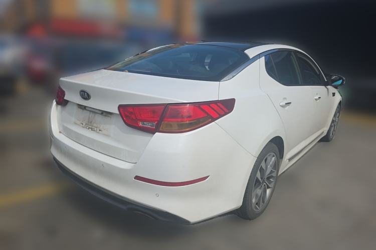 Used Kia K5 2014 2.0L Automatic LUXURY Rear Right 45 Deg