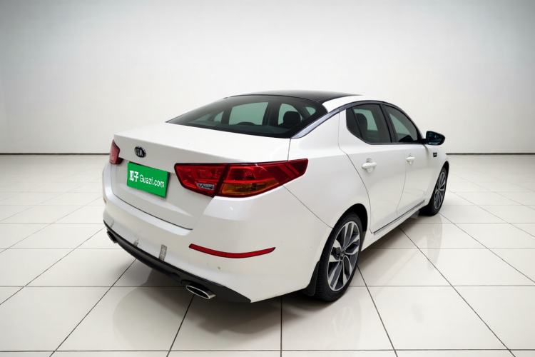 Used Kia K5 2014 2.0L Automatic LUXURY Rear Right 45 Deg