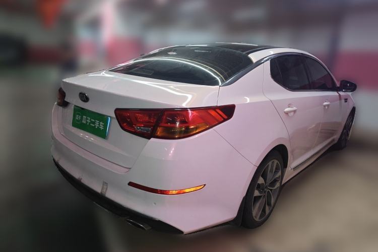 Used Kia K5 2014 2.0L Automatic LUXURY Rear Right 45 Deg
