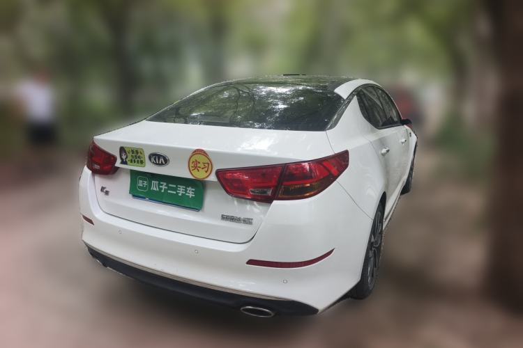 Used Kia K5 2014 2.0L Automatic LUXURY Rear Right 45 Deg