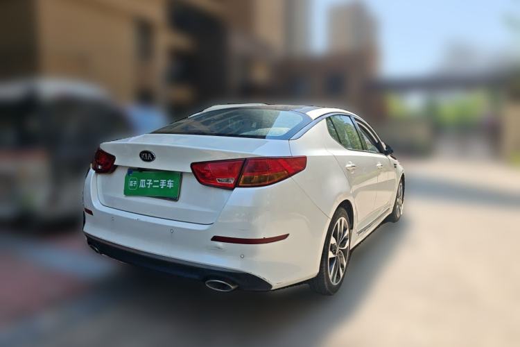 Used Kia K5 2014 2.0L Automatic LUXURY Rear Right 45 Deg