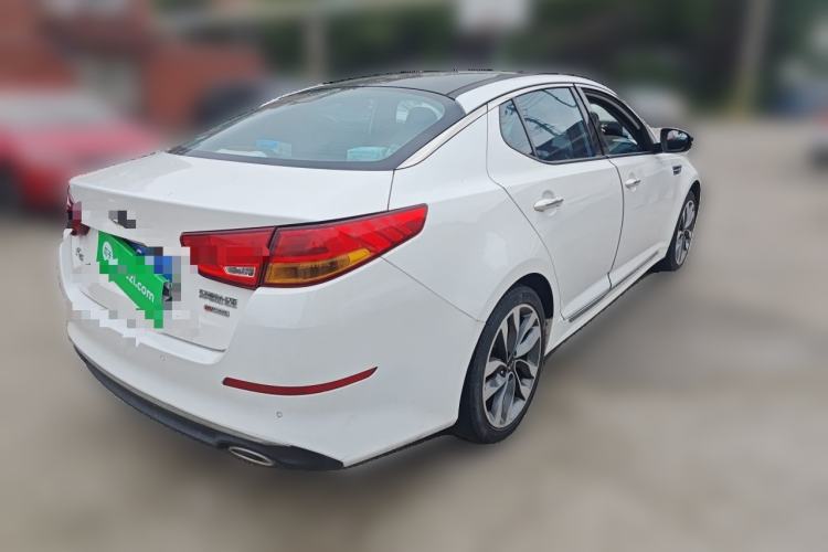 Used Kia K5 2014 2.0L Automatic LUXURY Rear Right 45 Deg