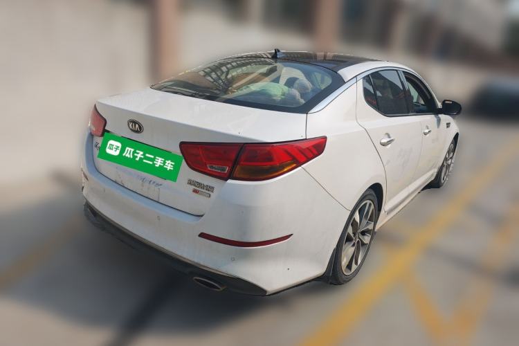 Used Kia K5 2014 2.0L Automatic LUXURY Rear Right 45 Deg