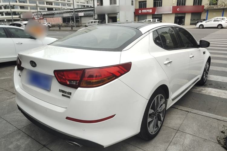 Used Kia K5 2014 2.0L Automatic LUXURY Rear Right 45 Deg
