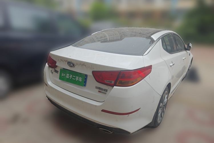 Used Kia K5 2014 2.0L Automatic LUXURY Rear Right 45 Deg