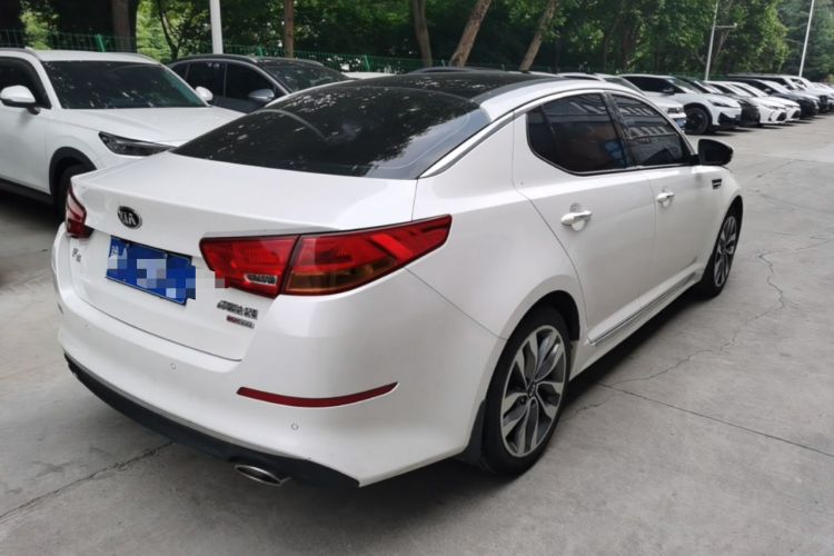 Used Kia K5 2014 2.0L Automatic LUXURY Rear Right 45 Deg