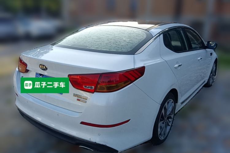 Used Kia K5 2014 2.0L Automatic LUXURY Rear Right 45 Deg