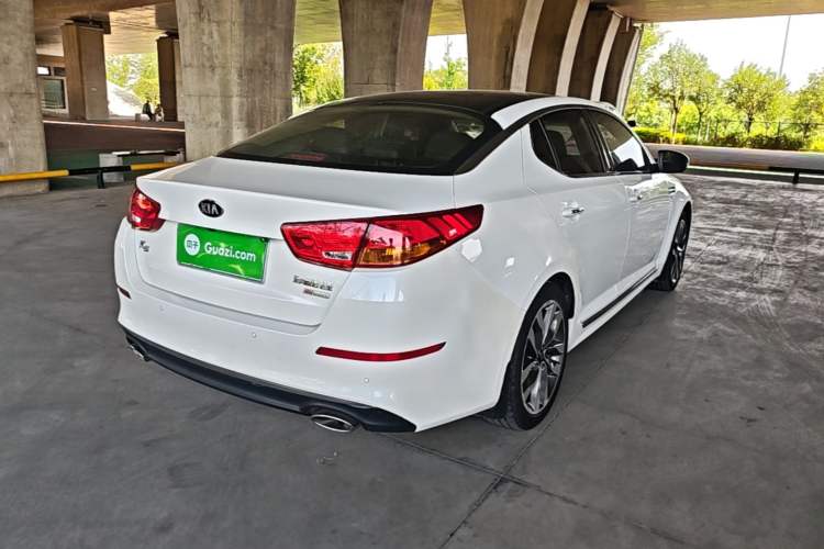 Used Kia K5 2014 2.0L Automatic LUXURY Rear Right 45 Deg