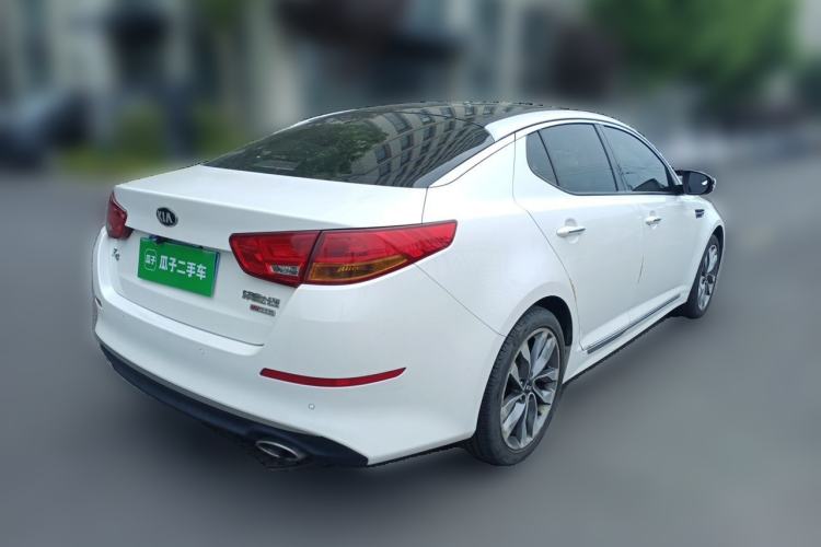 Used Kia K5 2014 2.0L Automatic LUXURY Rear Right 45 Deg