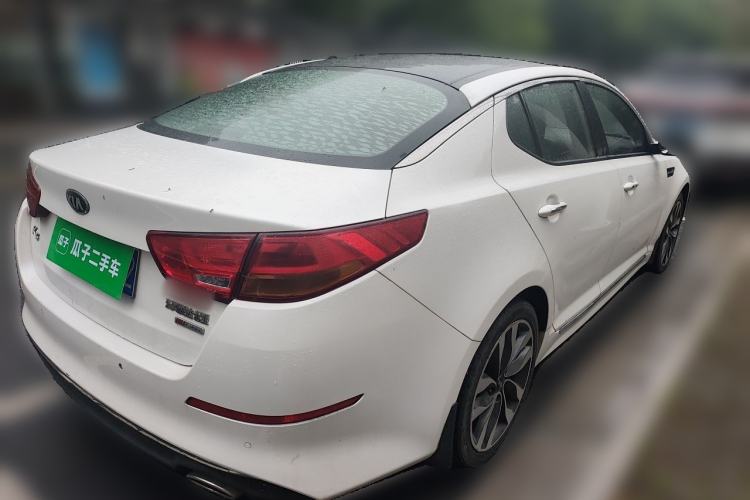 Used Kia K5 2014 2.0L Automatic LUXURY Rear Right 45 Deg
