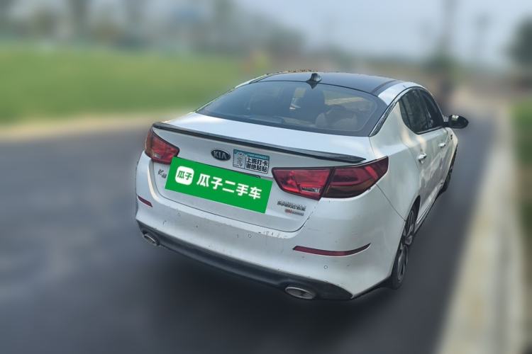 Used Kia K5 2014 2.0L Automatic LUXURY Rear Right 45 Deg