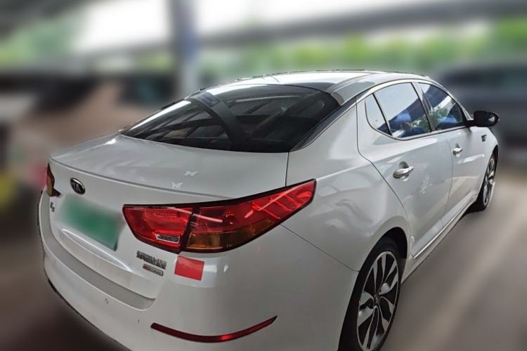 Used Kia K5 2014 2.0L Automatic LUXURY Rear Right 45 Deg