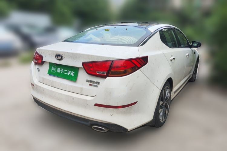 Used Kia K5 2014 2.0L Automatic LUXURY Rear Right 45 Deg