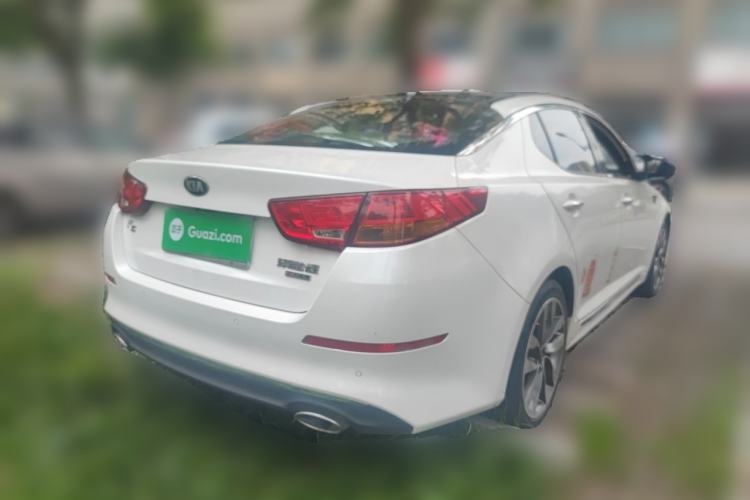 Used Kia K5 2014 2.0L Automatic LUXURY Rear Right 45 Deg