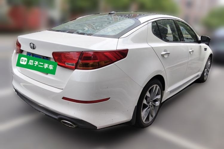 Used Kia K5 2014 2.0L Automatic LUXURY Rear Right 45 Deg