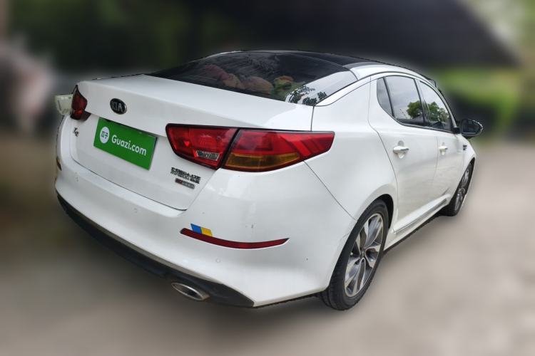 Used Kia K5 2014 2.0L Automatic LUXURY Rear Right 45 Deg
